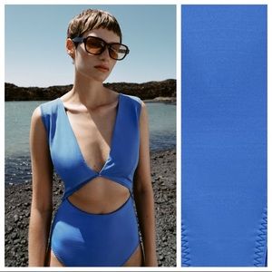 Blue Zara Swimsuit
